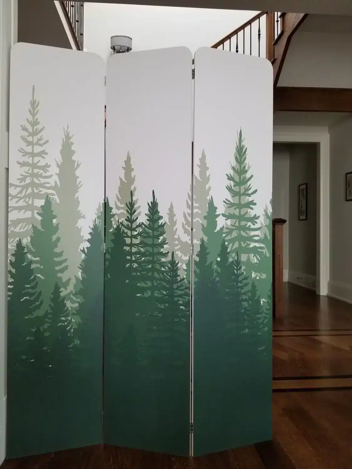 Cedar Room Divider - PVC - 3 Panels