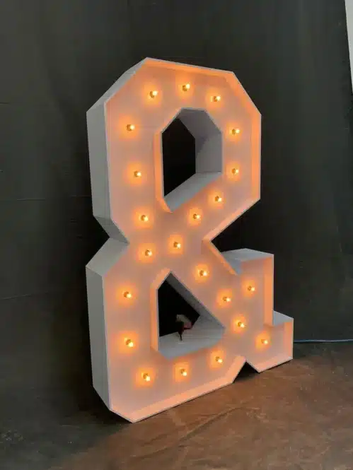 Giant Marquee Letters